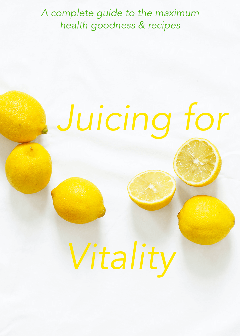 Juicing For Vitality Video Upgrade